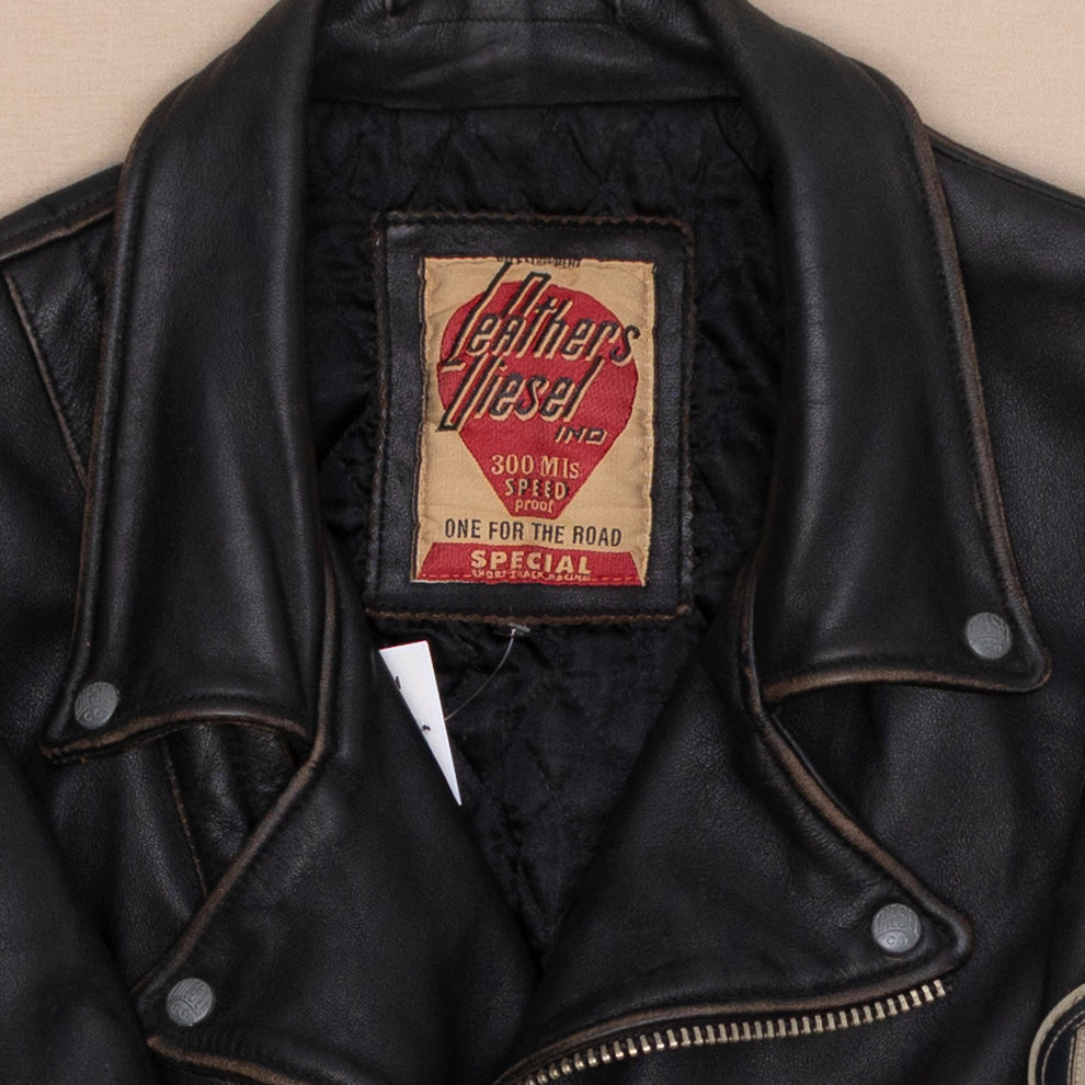 Diesel Racing Lederjacke, L