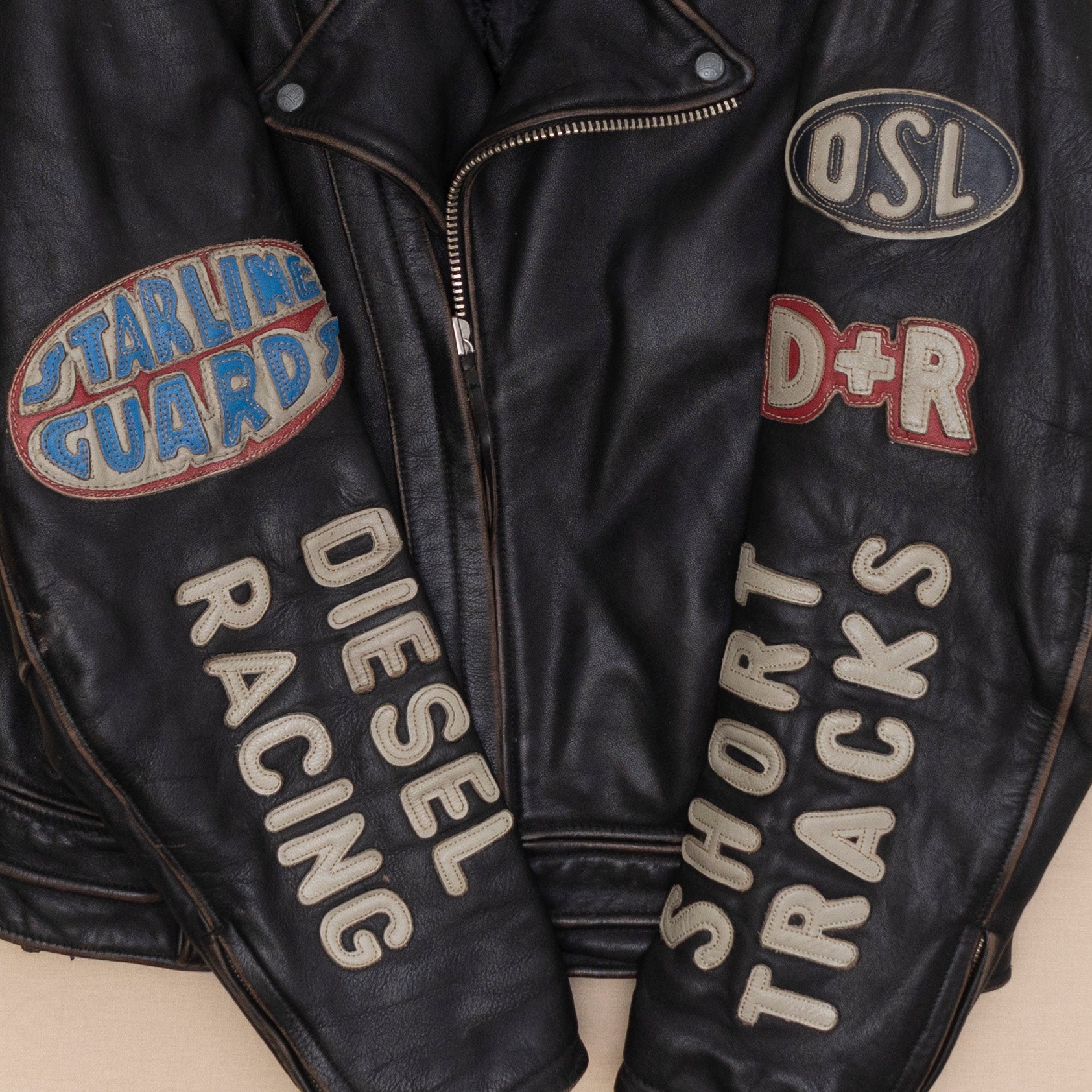 Diesel Racing Lederjacke, L