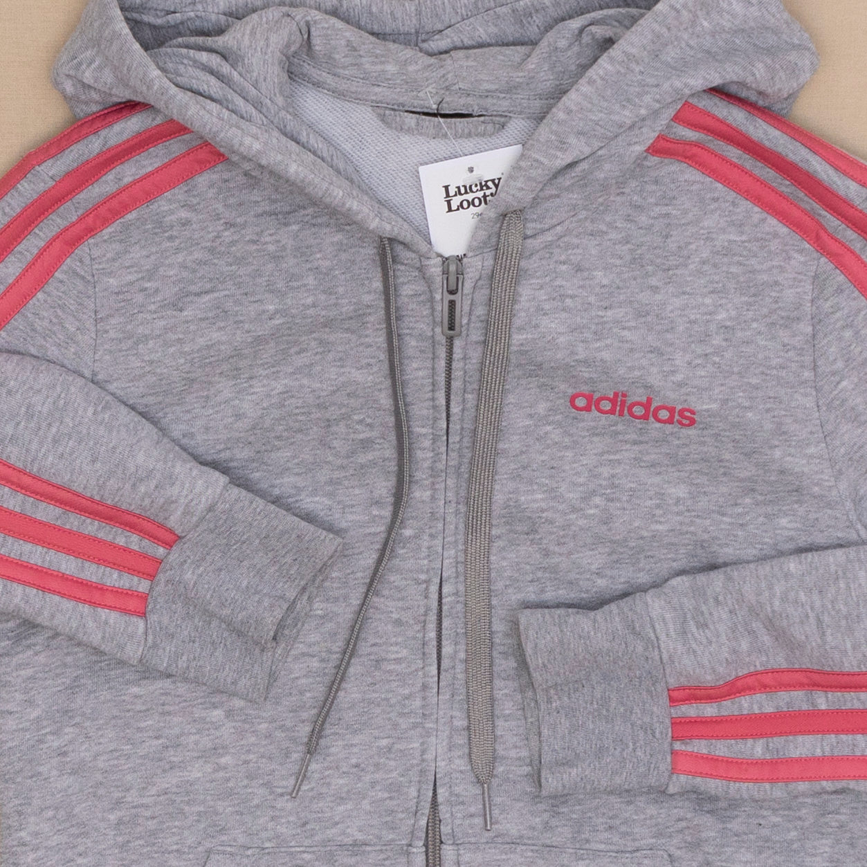Adidas Zip Hoodie, Womens S