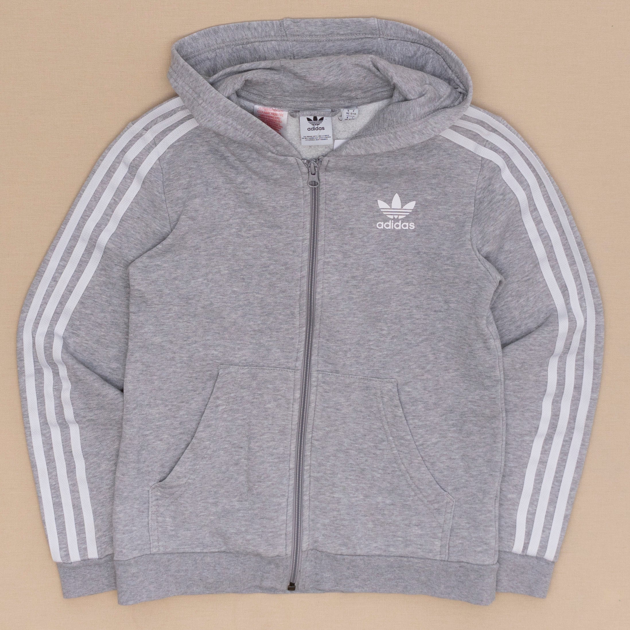 Adidas Zip Hoodie, Womens XS