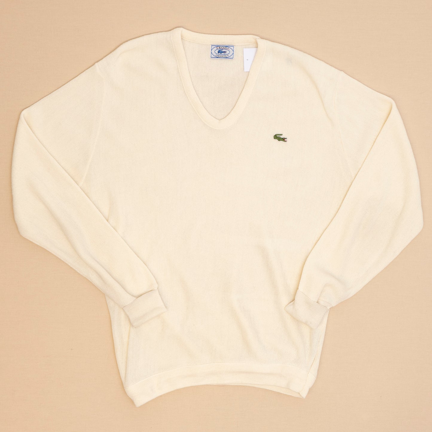 80s Lacoste Strickpullover, L