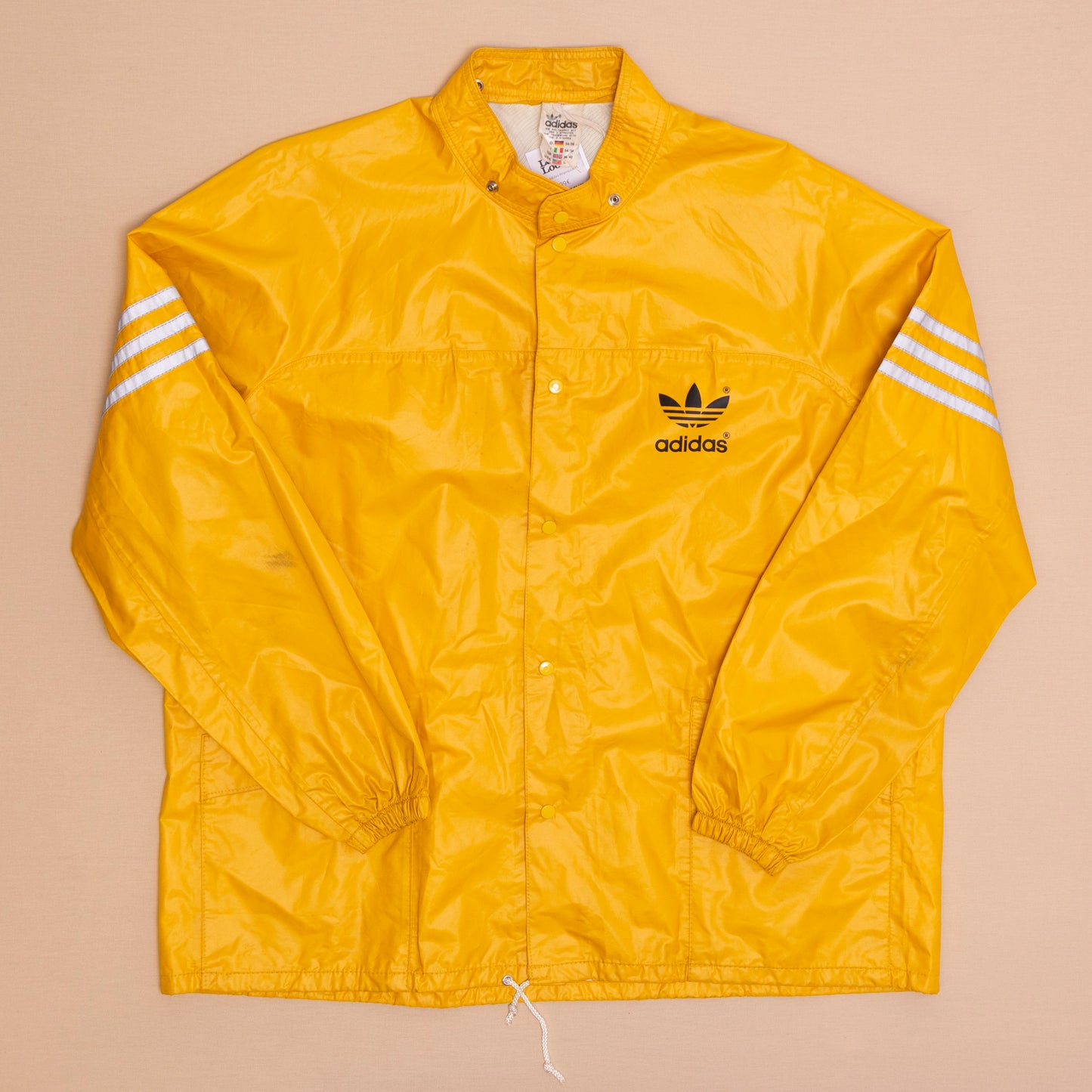 80s Adidas Regenjacke, L