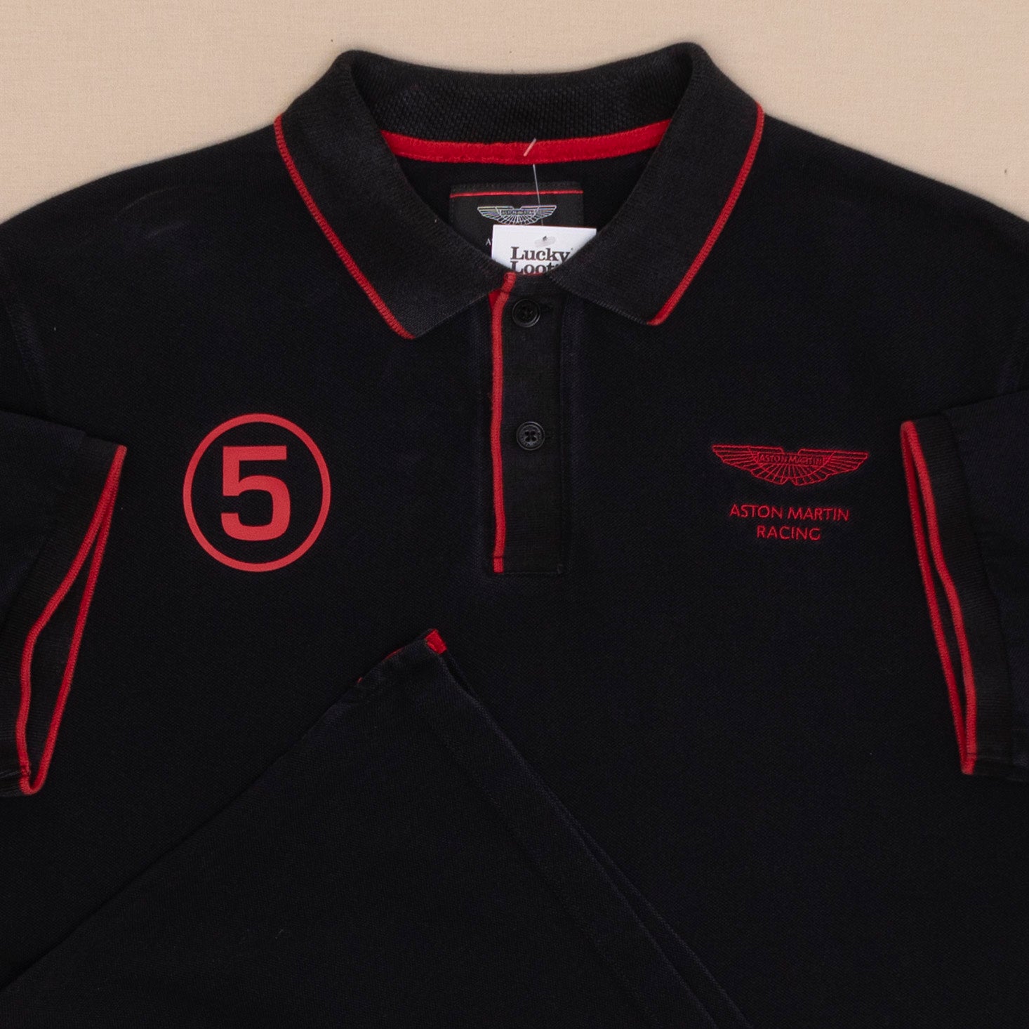 Aston Martin Poloshirt, XL