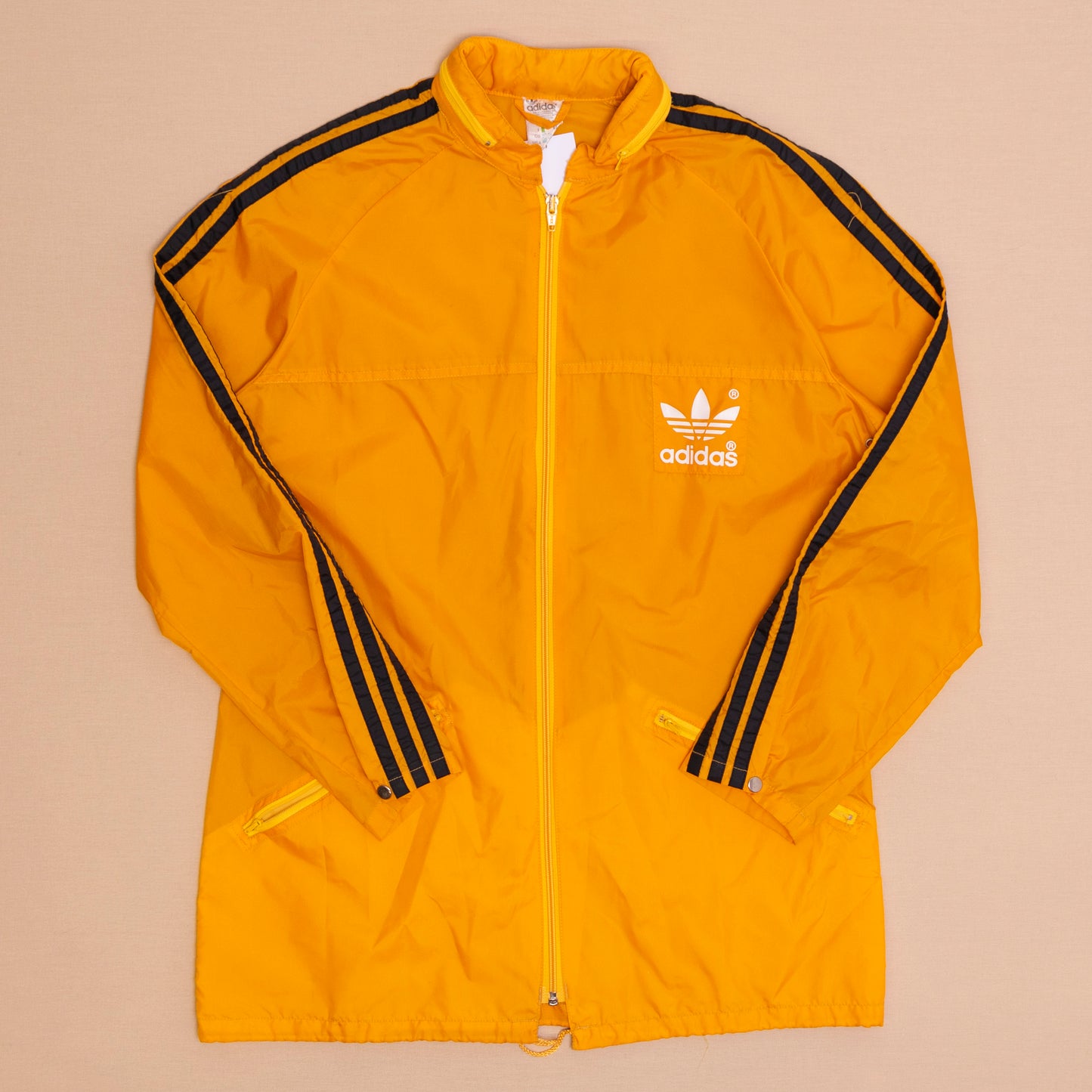 80s Adidas Regenjacke, M