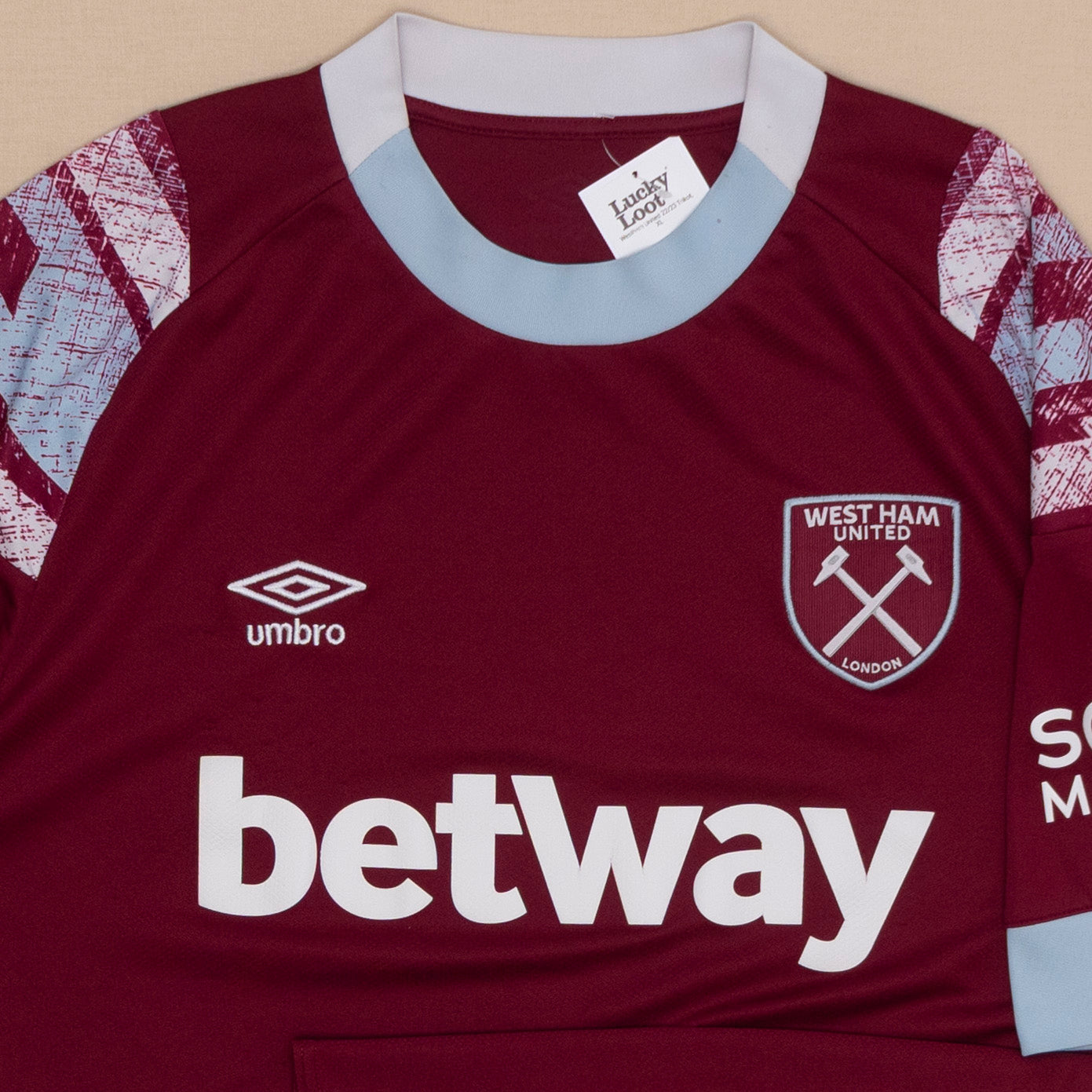 Westham United 22/23 Trikot, XL