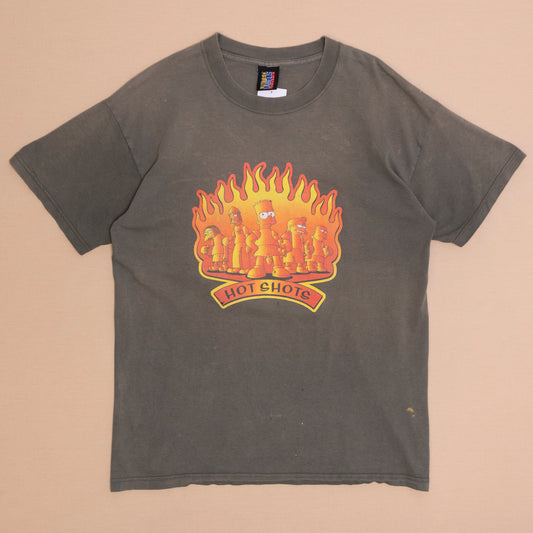 The Simpsons Hot Shots T Shirt, L