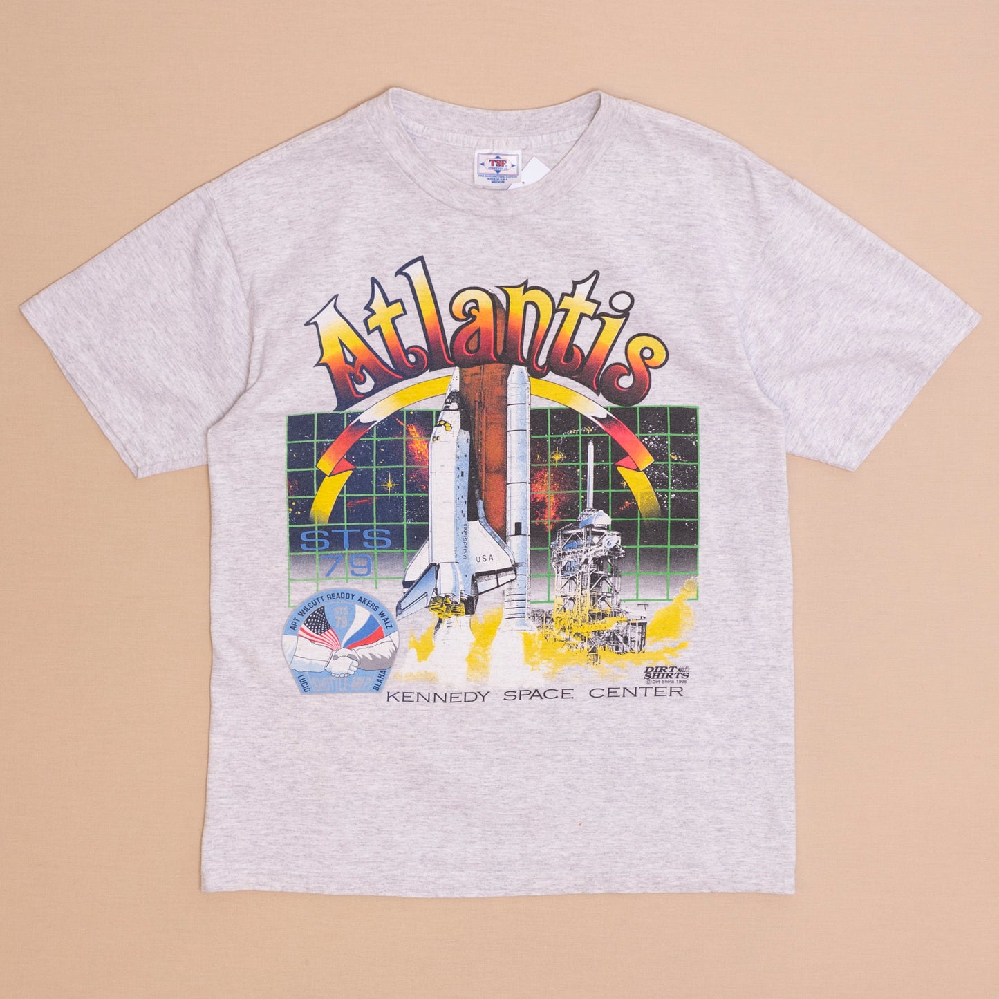 Atlantis Space Shuttle T Shirt, M