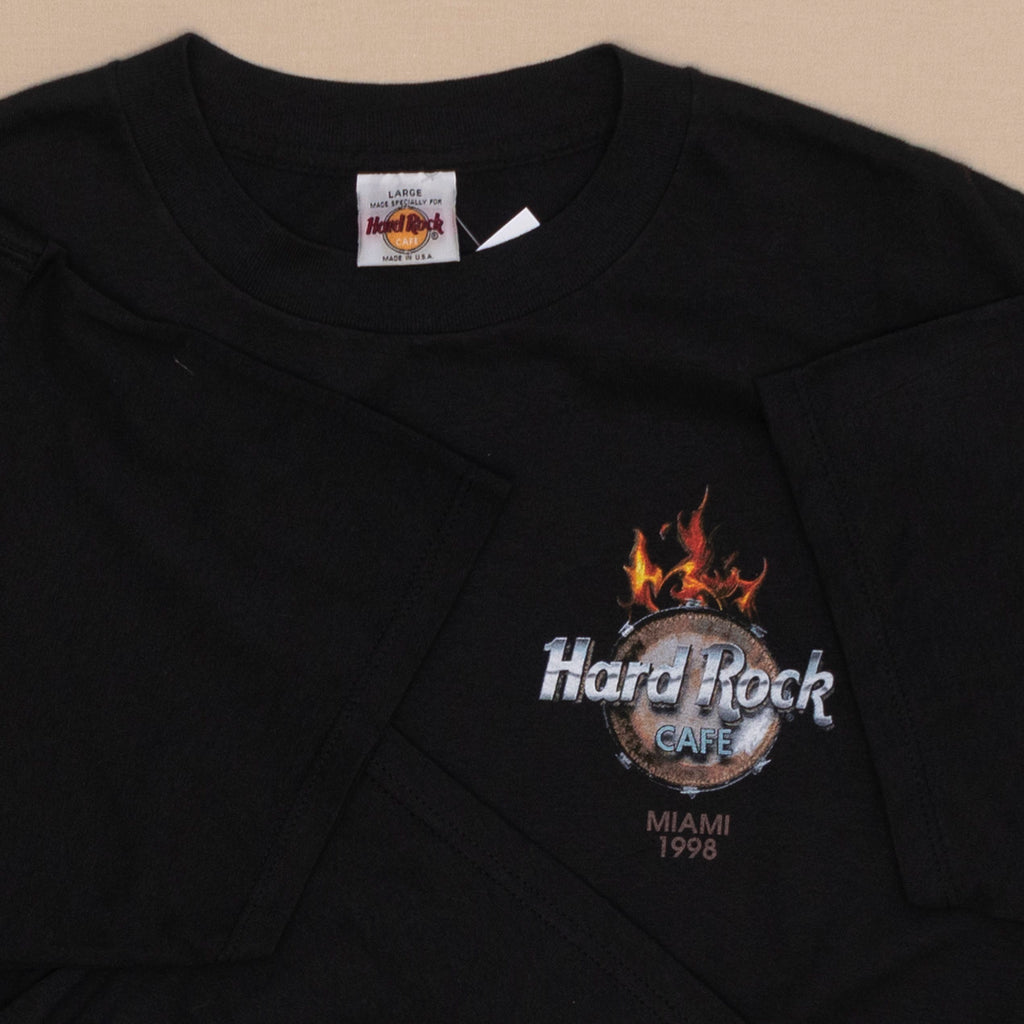 Hard Rock Cafe Miami T Shirt, L