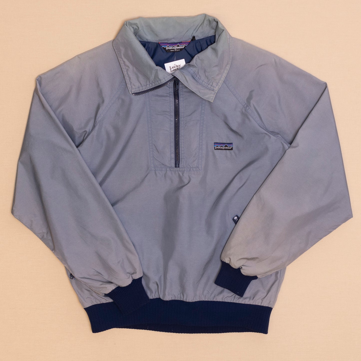 80s Patagonia Quarterzip Jacke, M