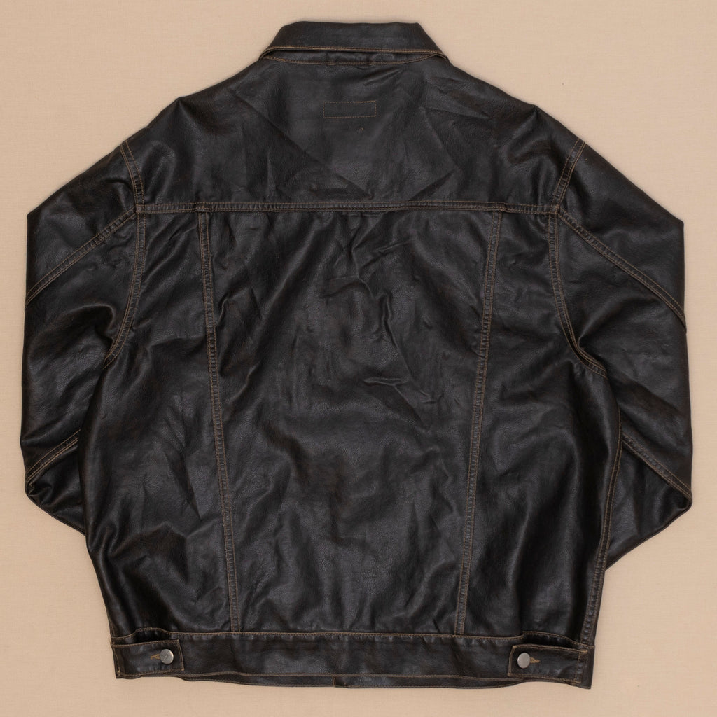 Kunstleder Jacke, XL