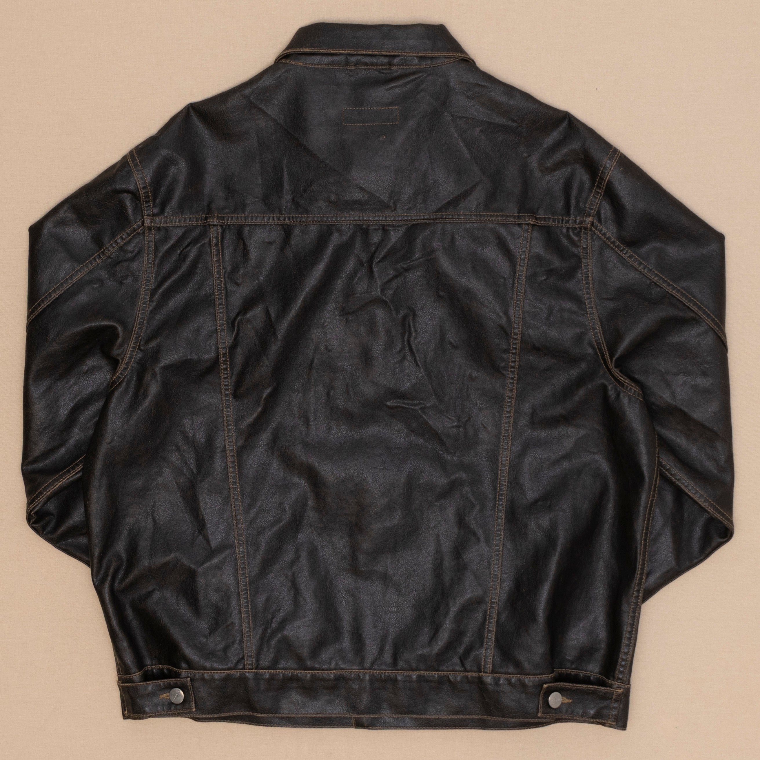 Kunstleder Jacke, XL