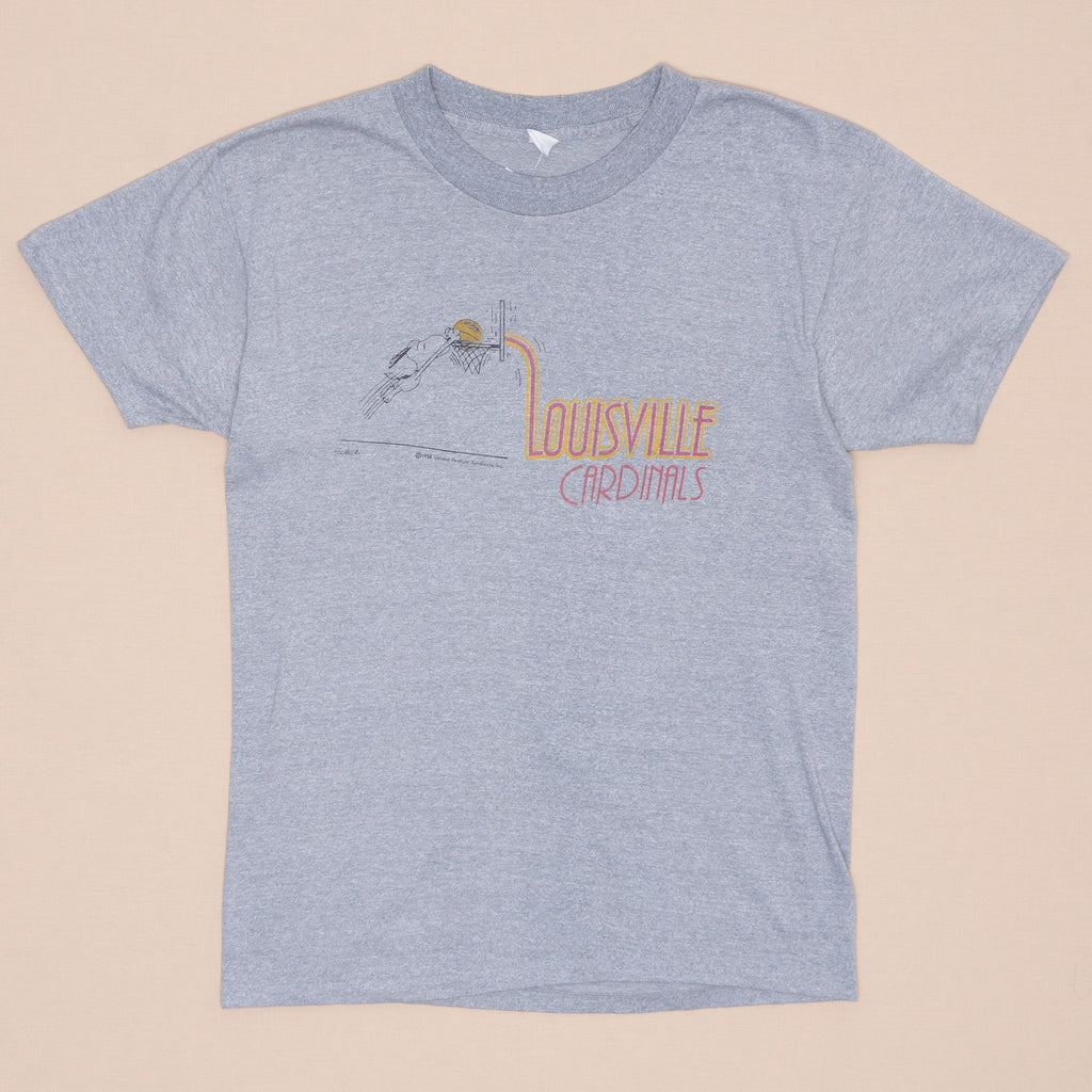 80s Louisville Cardinals Snoopy T Shirt, M