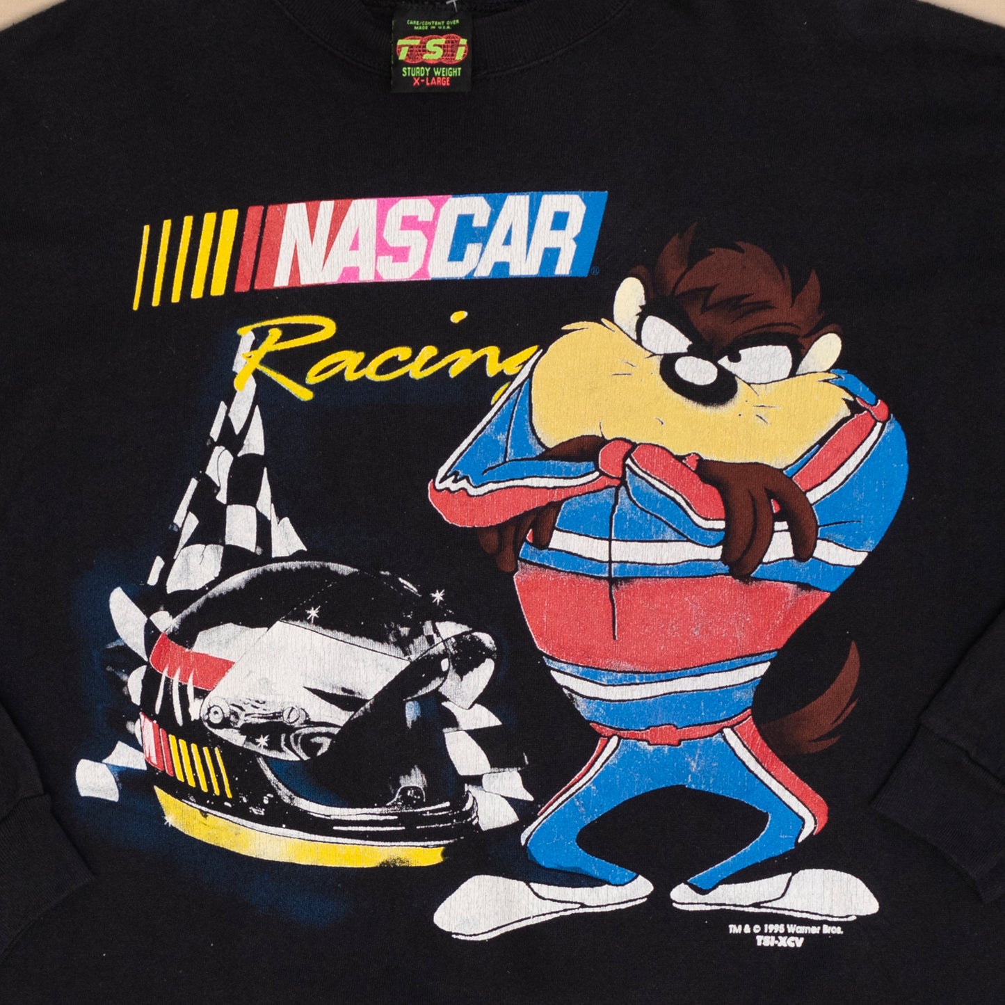 Taz Nascar Sweater, XL