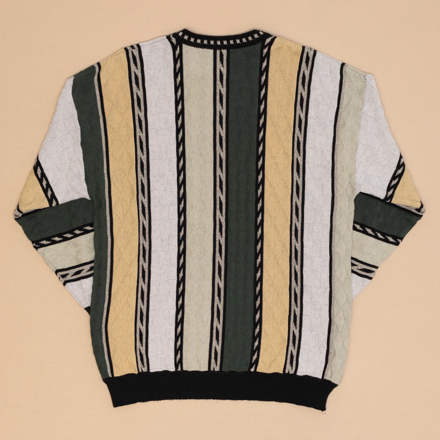 Bueckle Striped Strickpullover, L