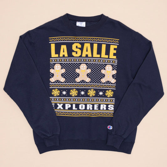La Salle Explorers Christmas Sweater, M