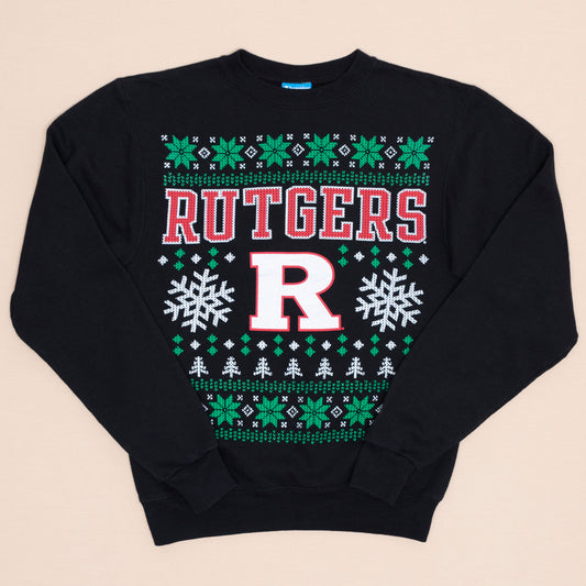 Rutgers Uni Christmas Sweater, XS