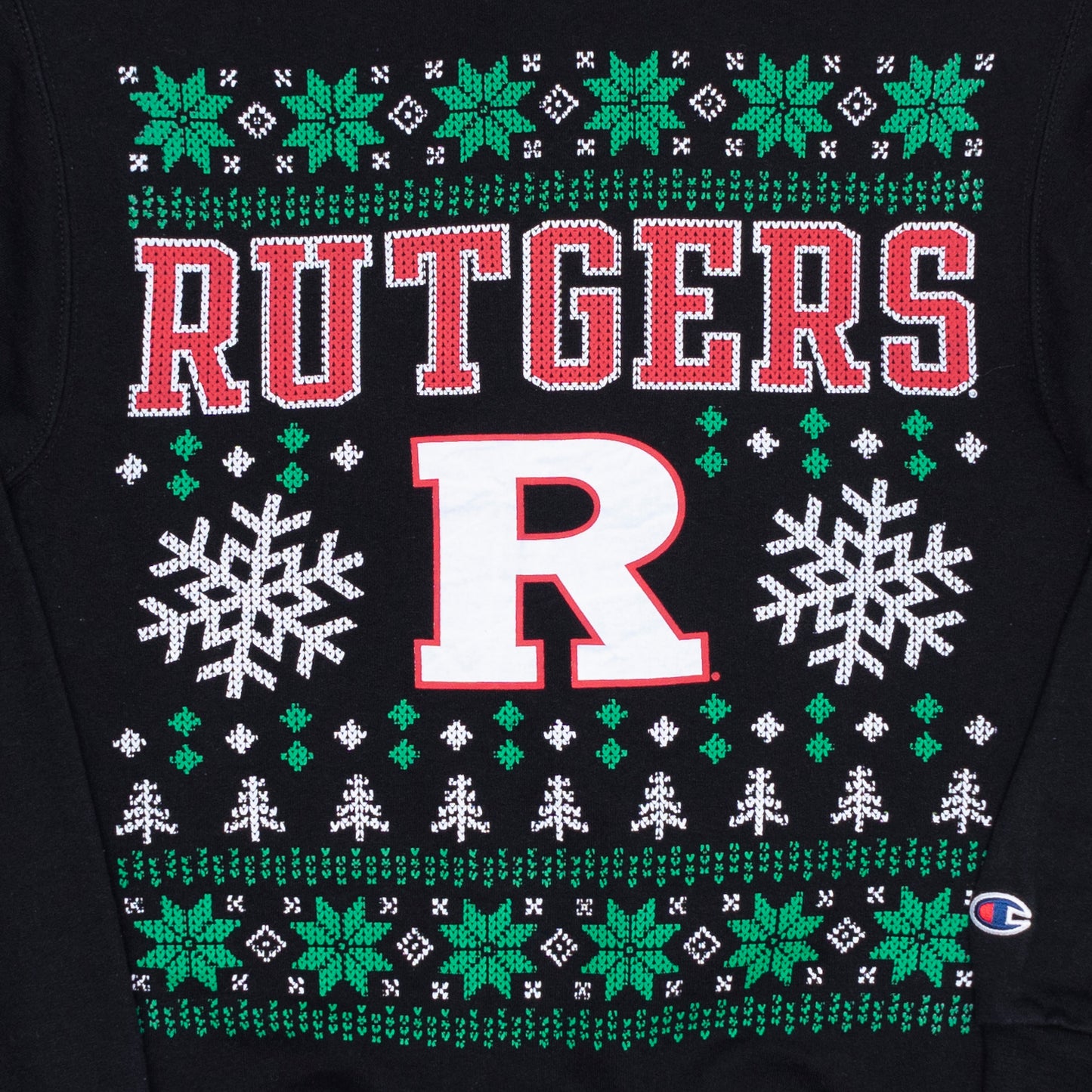 Rutgers Uni Christmas Sweater, XS