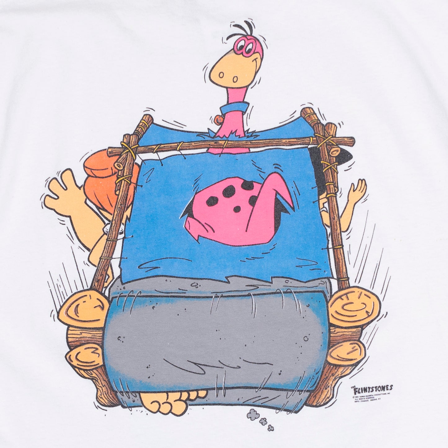 The Flintstones Cart T Shirt, XL