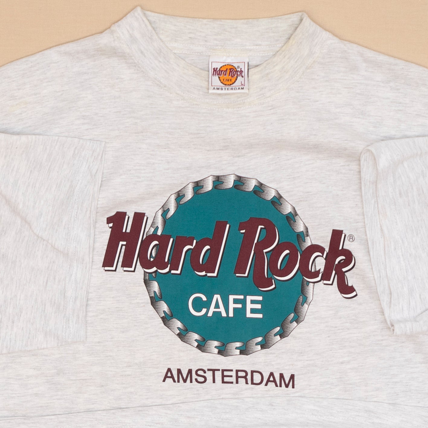 Hard Rock Cafe Amsterdam T Shirt, XL