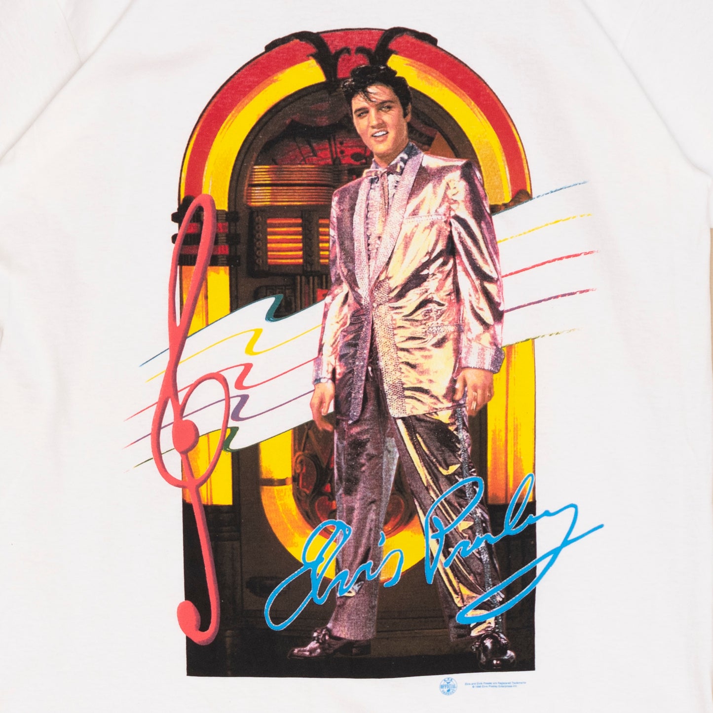 Deadstock Elvis Presley T Shirt, XL