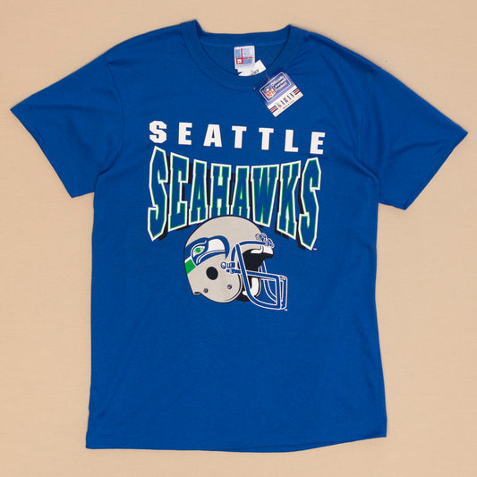 80s Deadstock Seattle Seahawks T Shirt, M