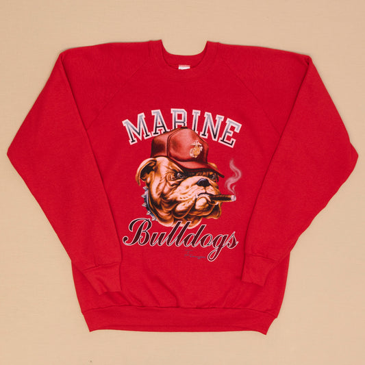 Deadstock Marine Bulldogs Sweater, XL