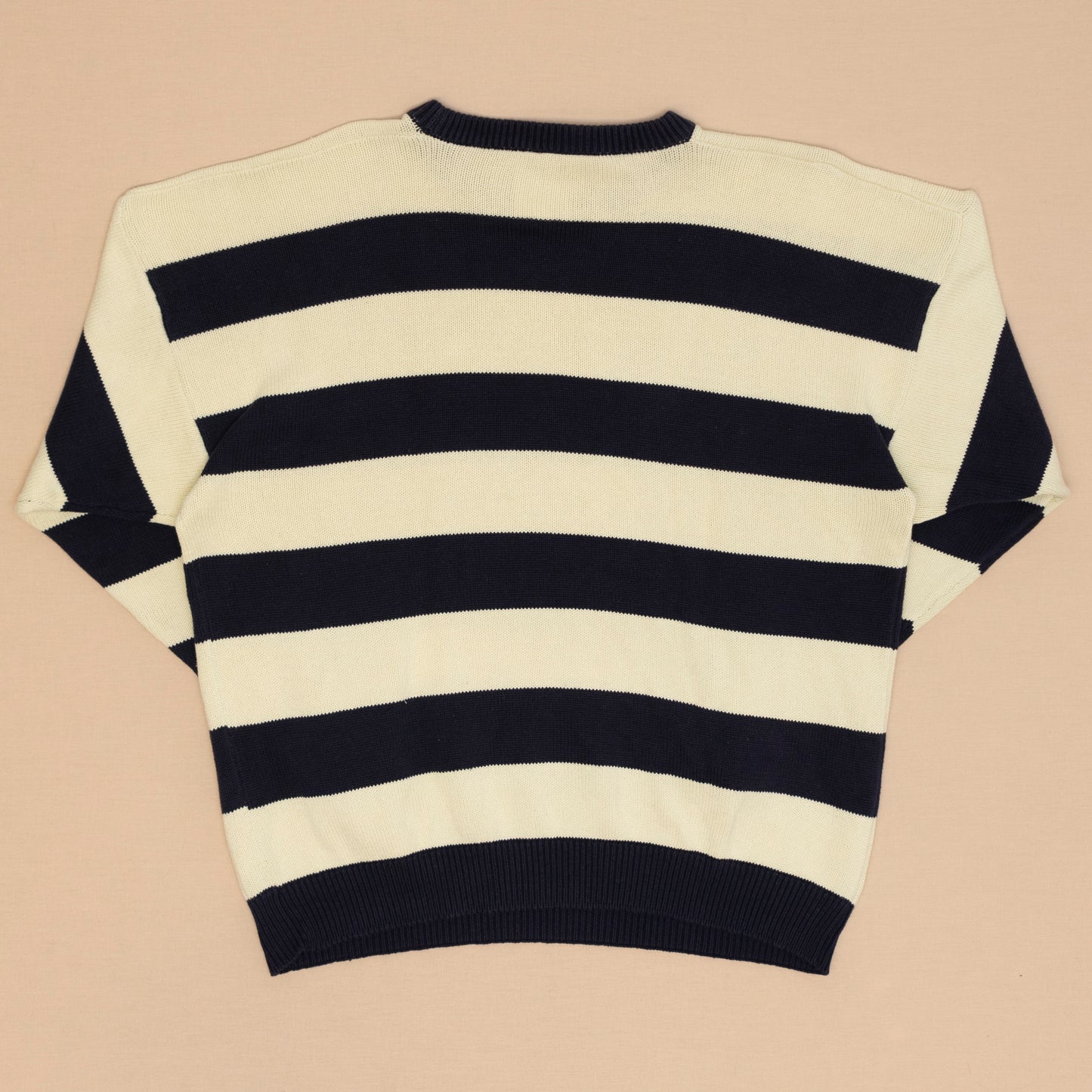 Striped Strickpullover, L