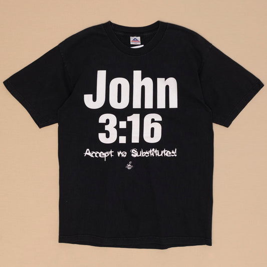 John 3:16 T Shirt, L