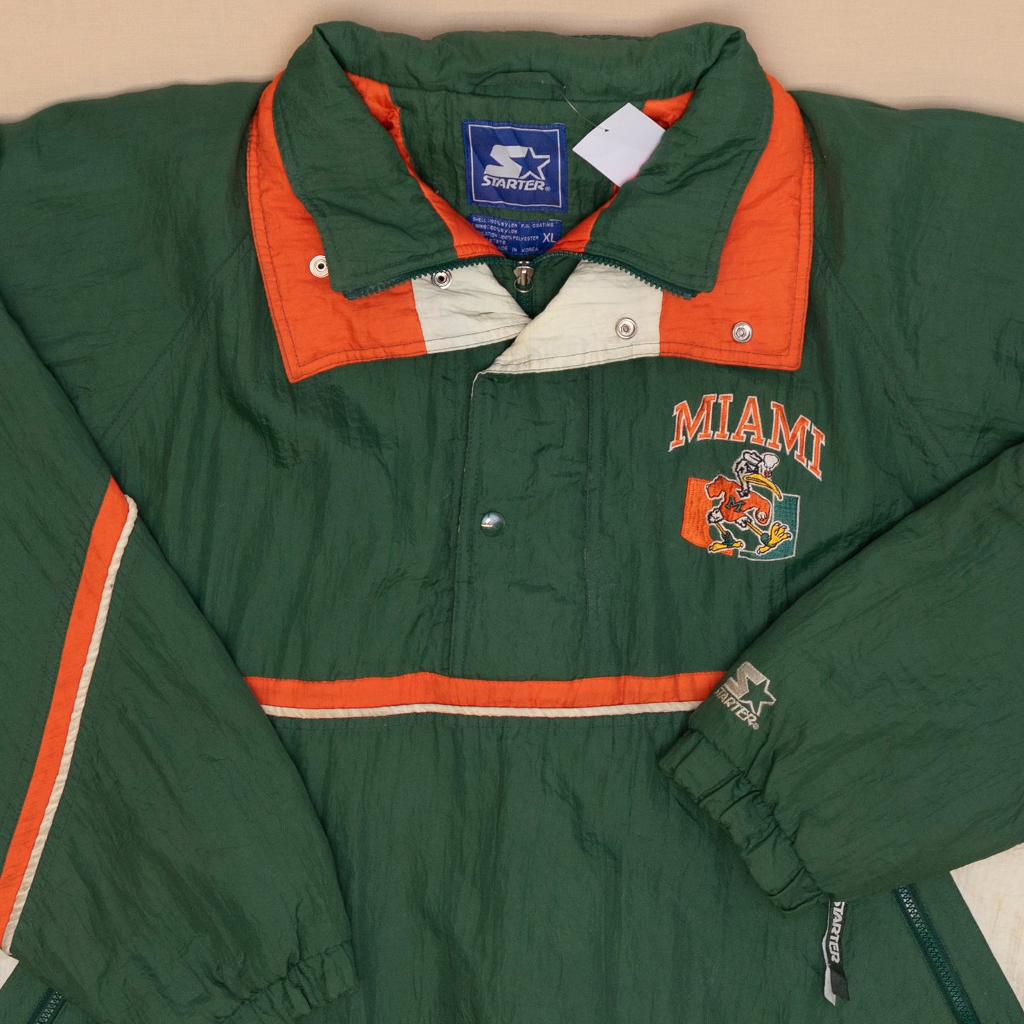 Miami Hurricanes Starter Jacke, XL