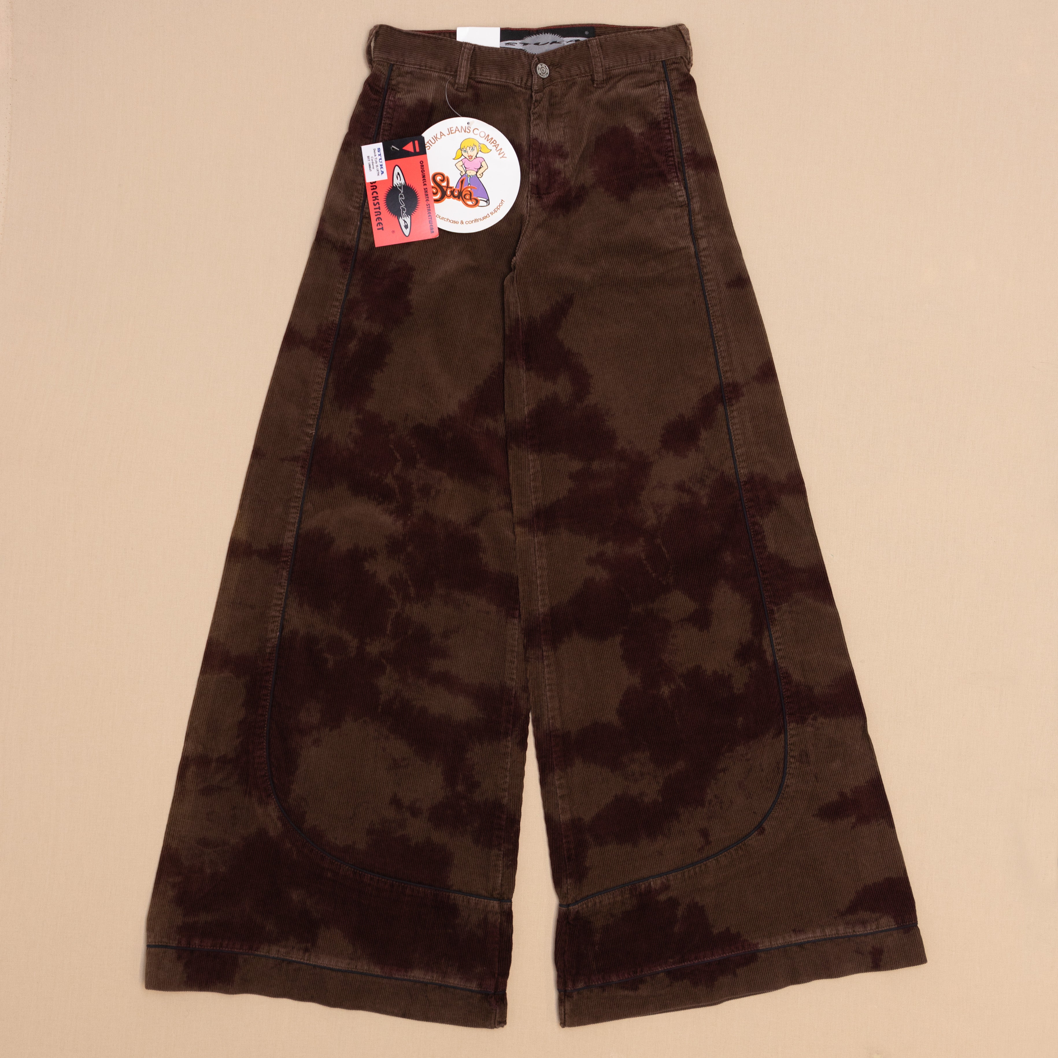Deadstock Batik Rave Pants, W26 L32