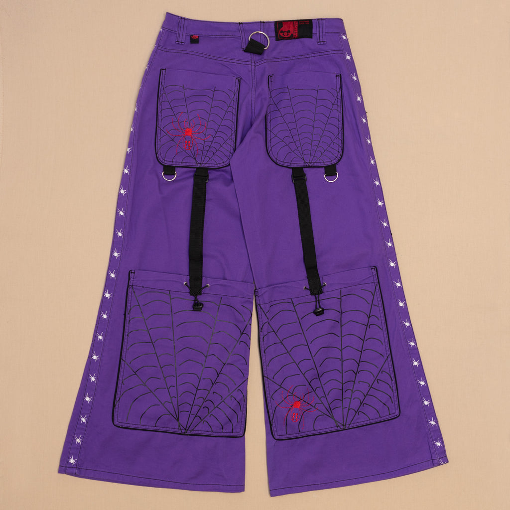 Deadstock Spider Rave Pants, W32 L33