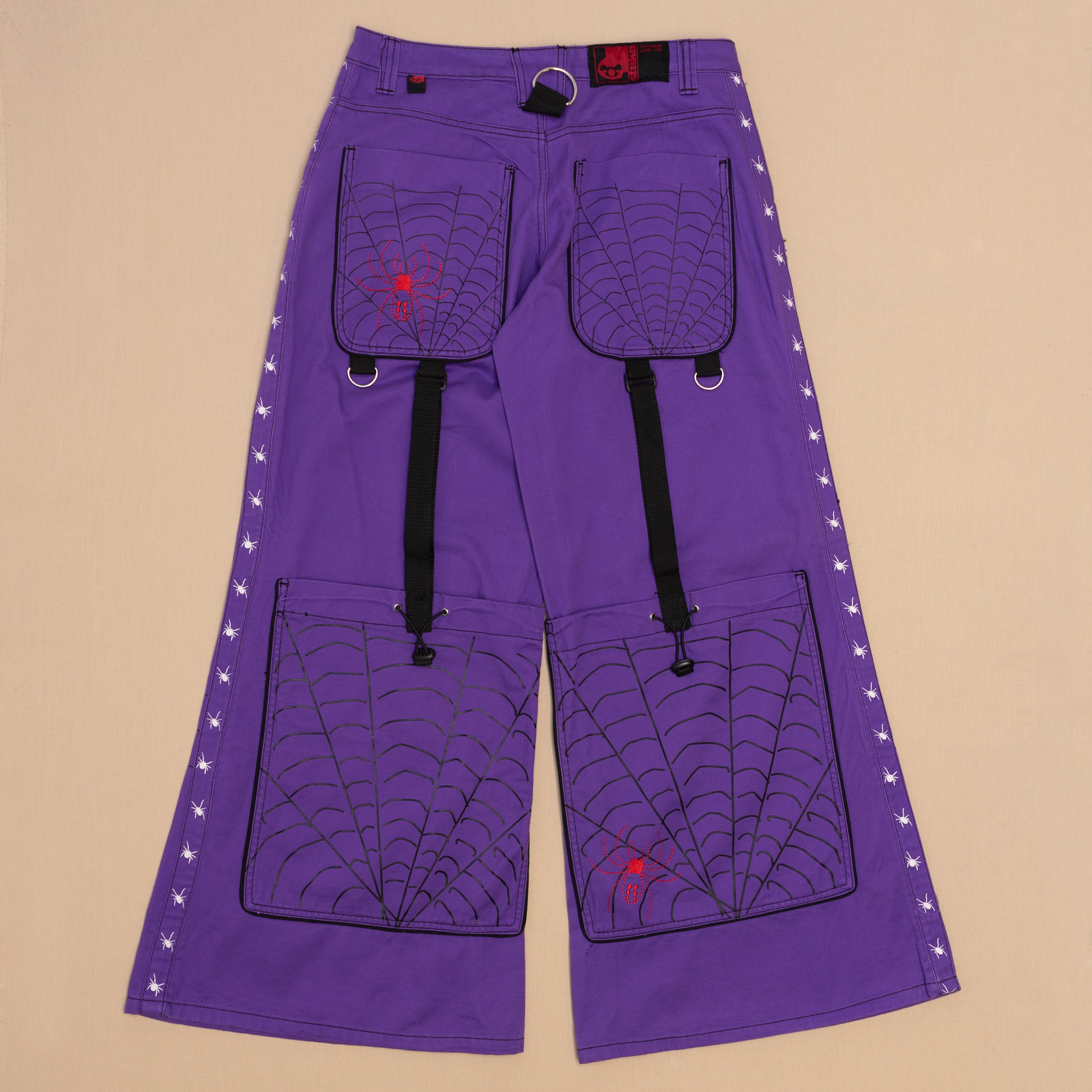 Deadstock Spider Rave Pants, W32 L33