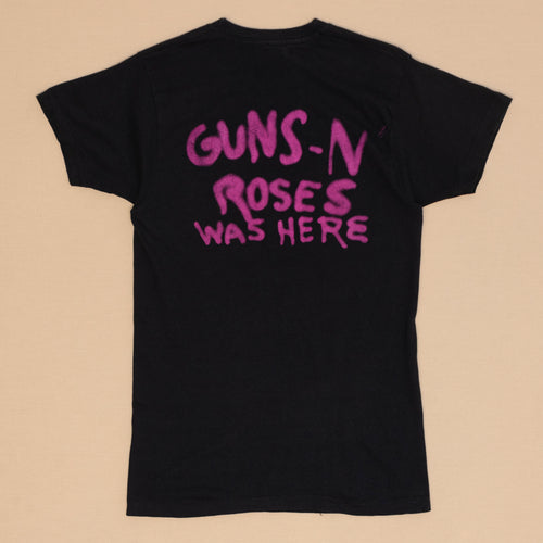 80s Guns N Roses Was Here T Shirt, S