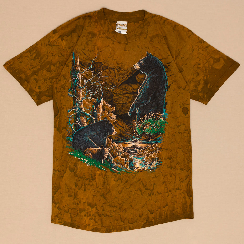 Deadstock Bear Batik T Shirt