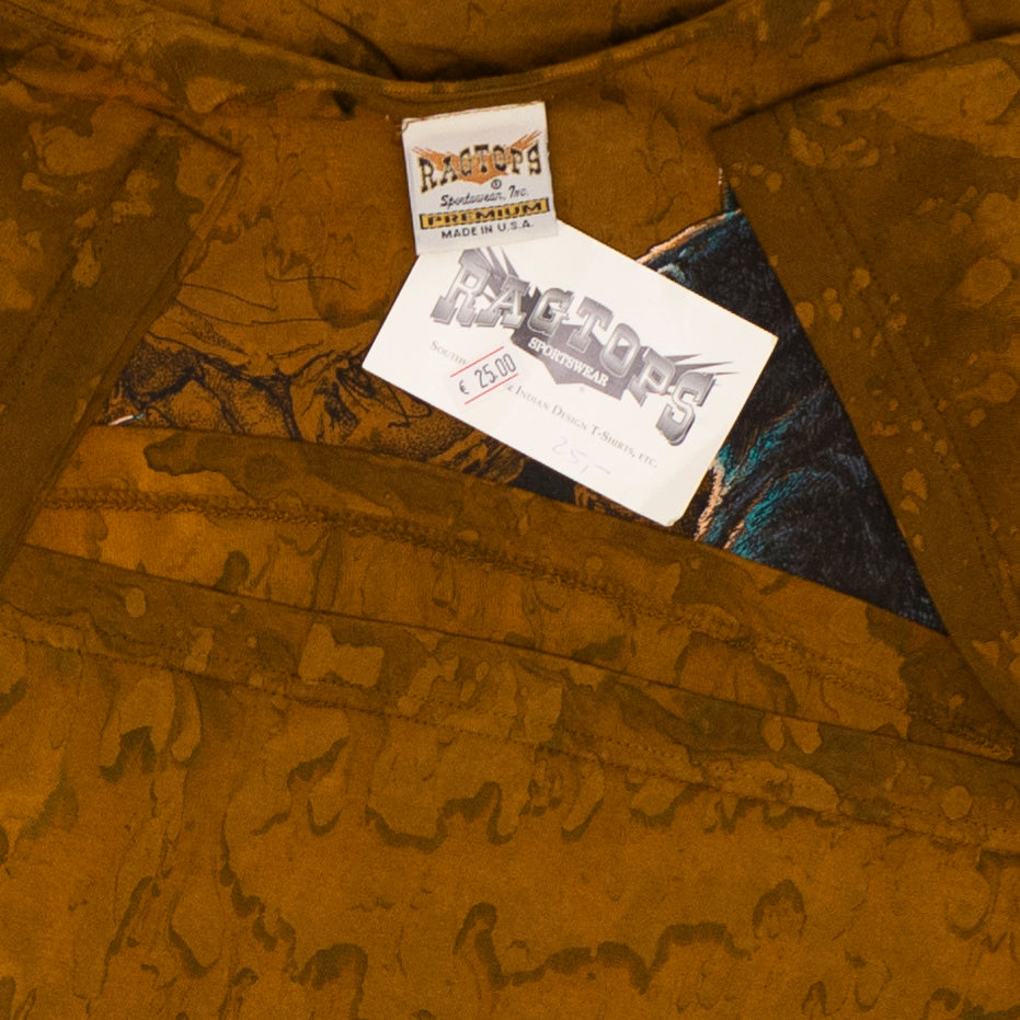 Deadstock Bear Batik T Shirt