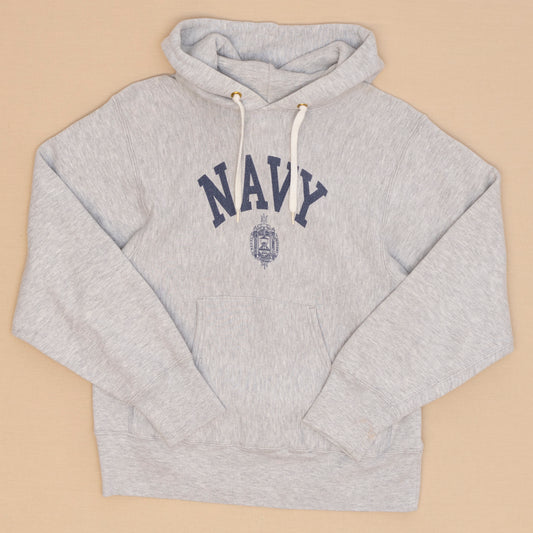 80s US Navy Champion Reverse Weave Hoodie, M