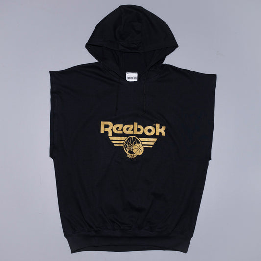 Deadstock Reebok Sleeveless Hooded Shirt, L