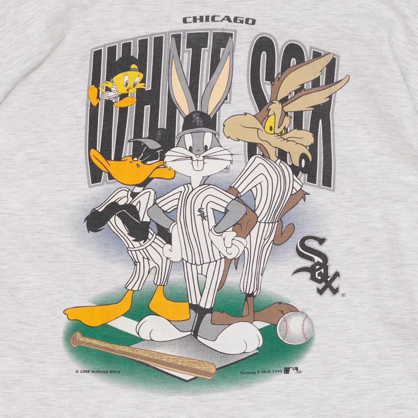 Chicago White Sox Looney Tunes T Shirt, L