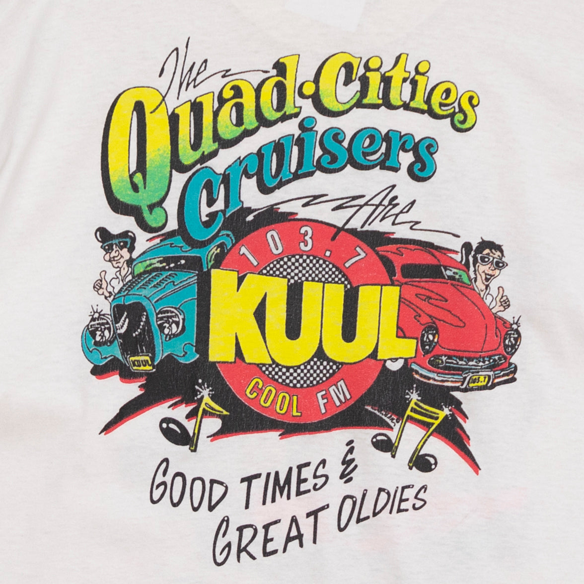 Quad Cities Cruisers T Shirt, XXL