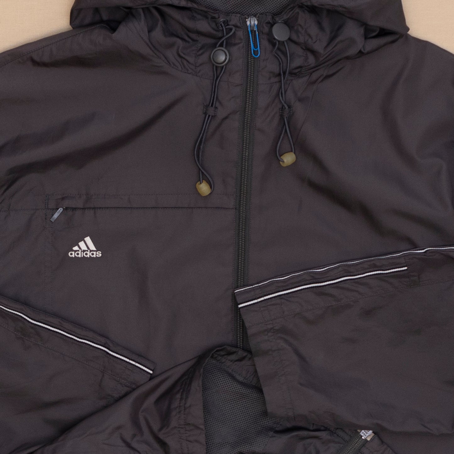 Adidas Hooded Tracktop, L