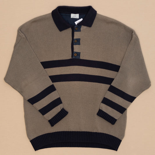 Polo Strickpullover, L