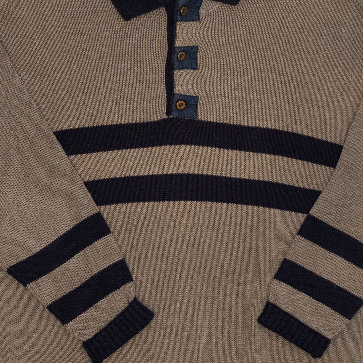 Polo Strickpullover, L