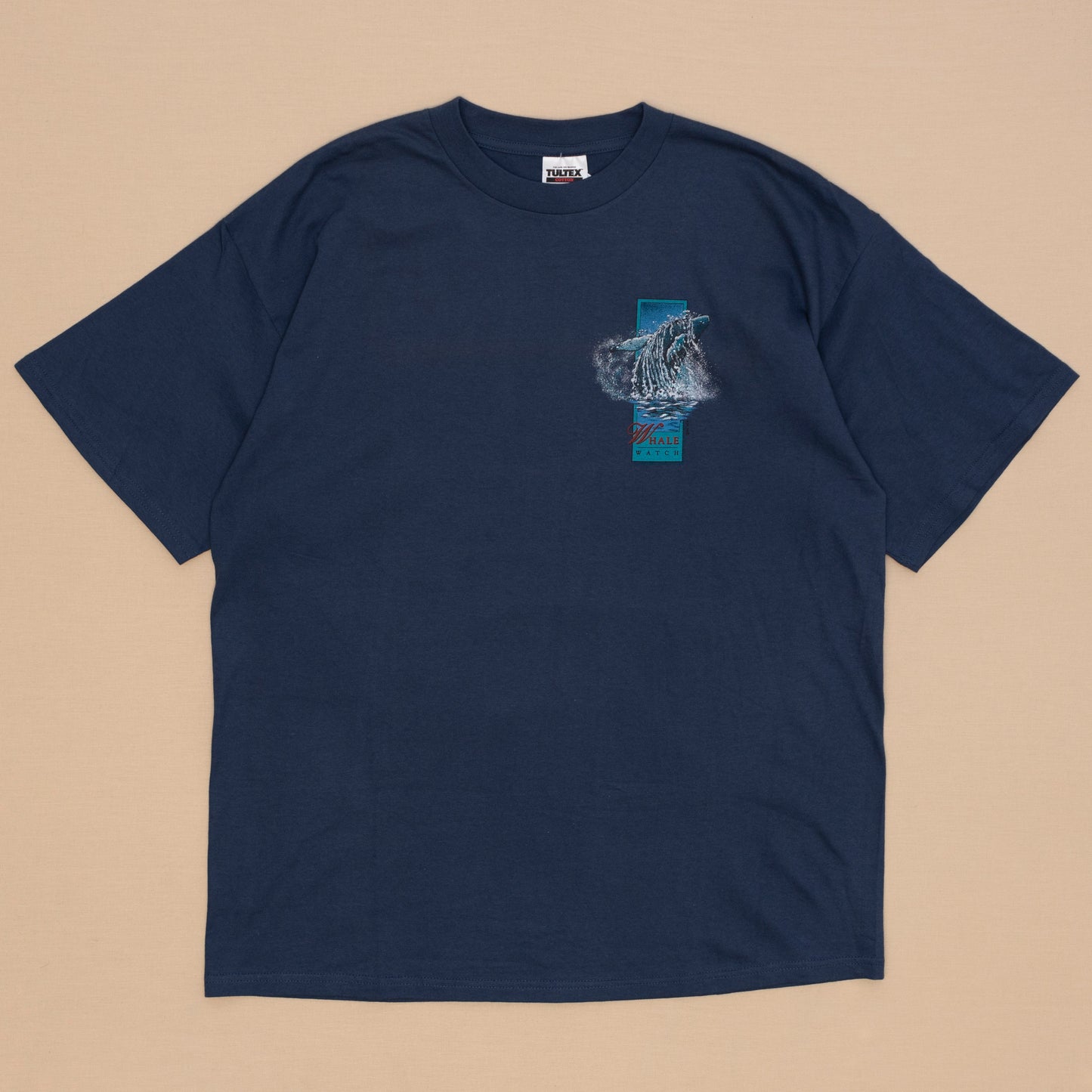 Deadstock Whale Watch T Shirt, XXL