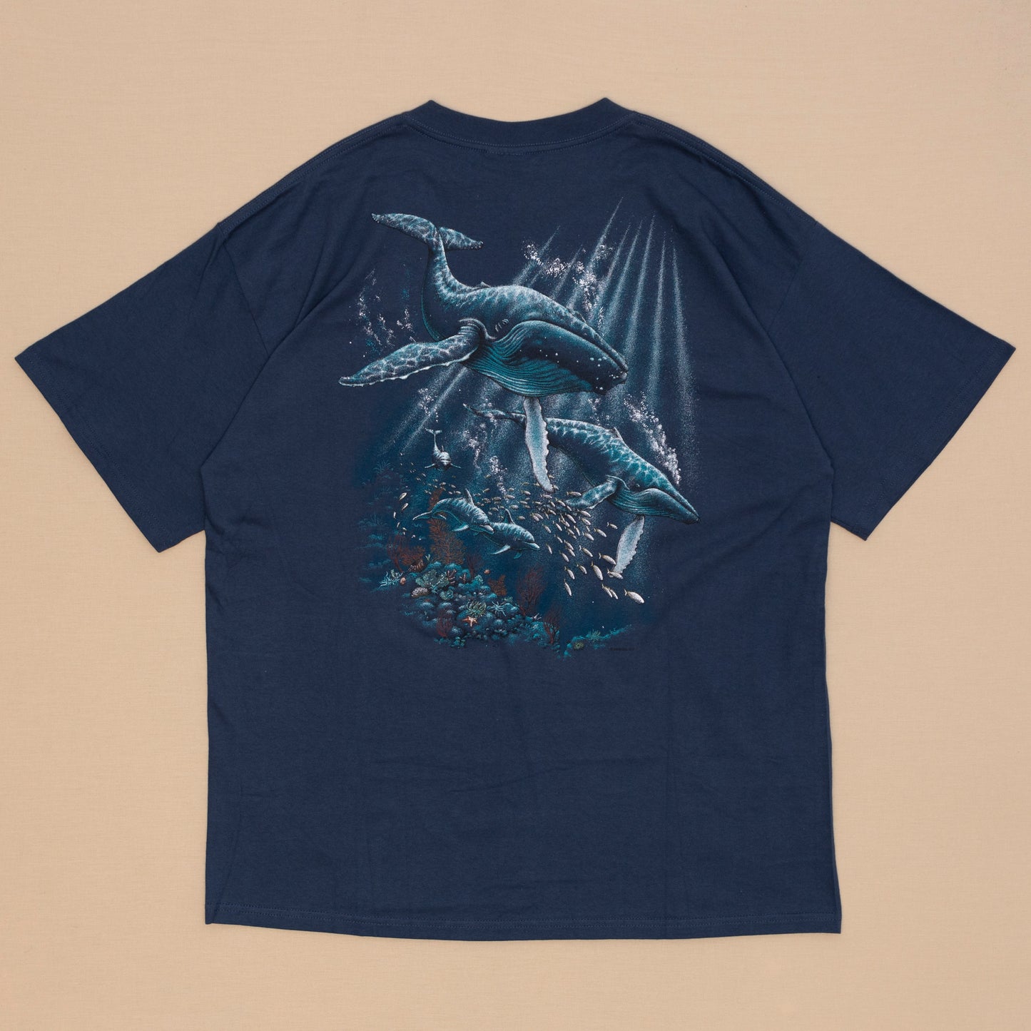 Deadstock Whale Watch T Shirt, XXL