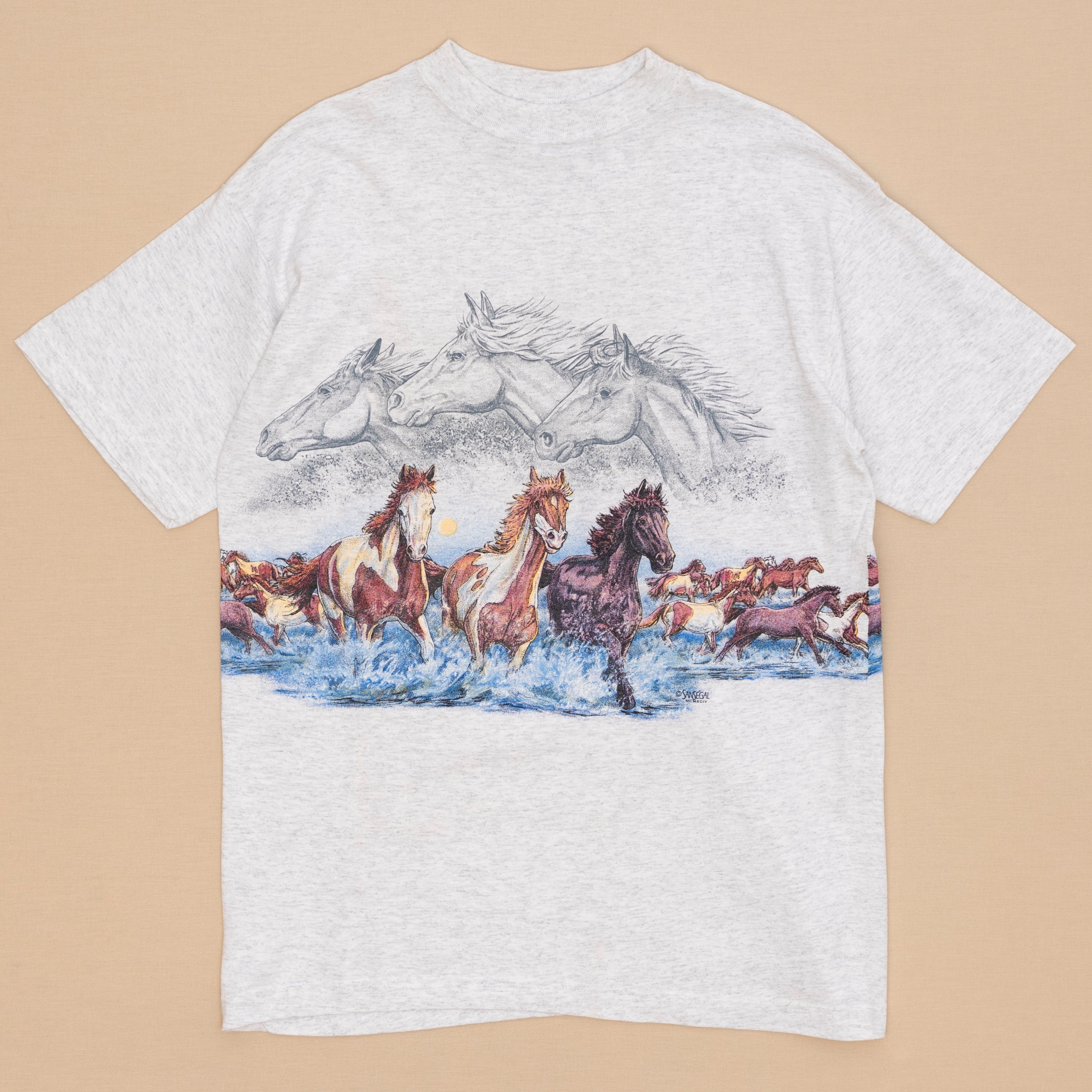 Deadstock Pferde T Shirt