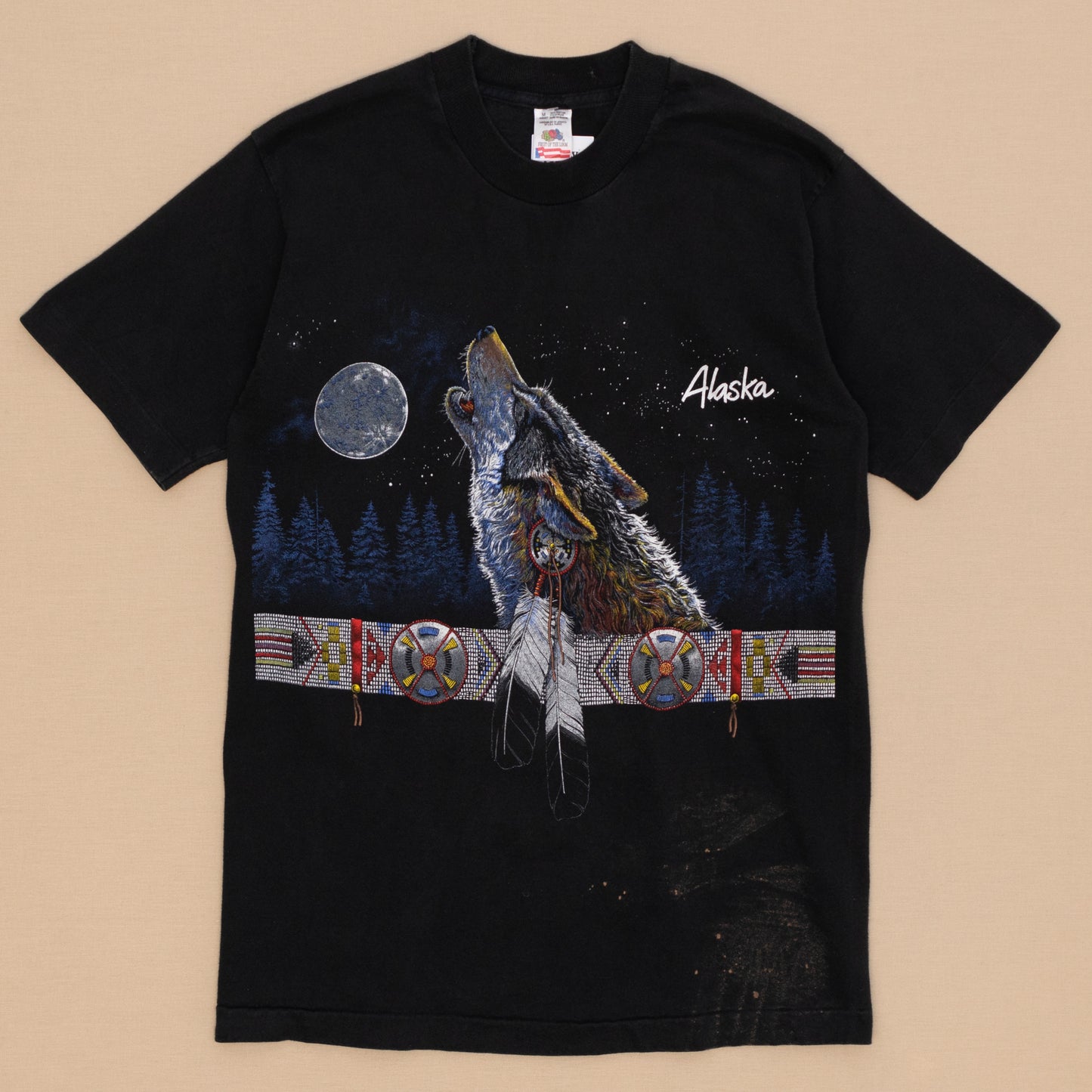 Alaska Wolf T Shirt, M