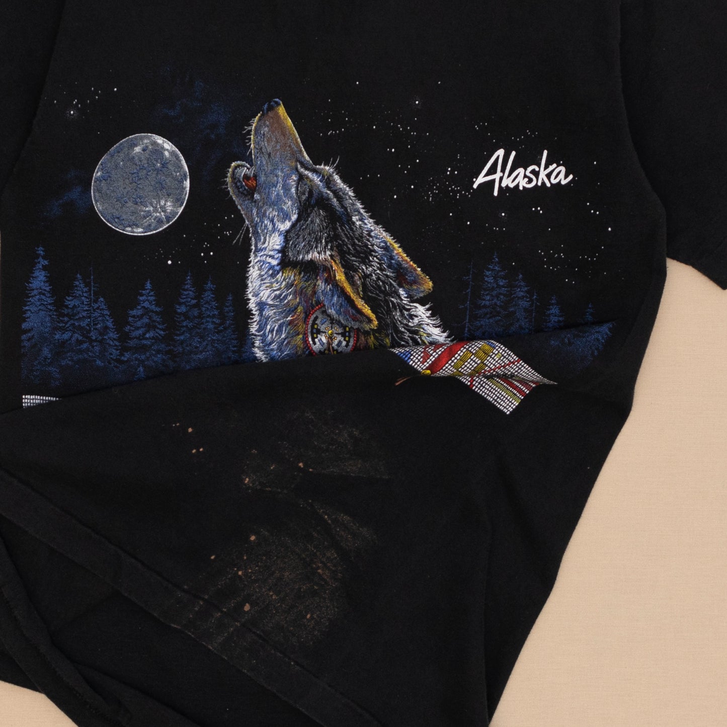 Alaska Wolf T Shirt, M