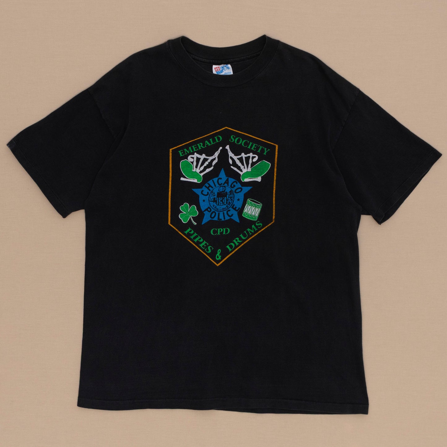 Chicago Police Band T Shirt, XL