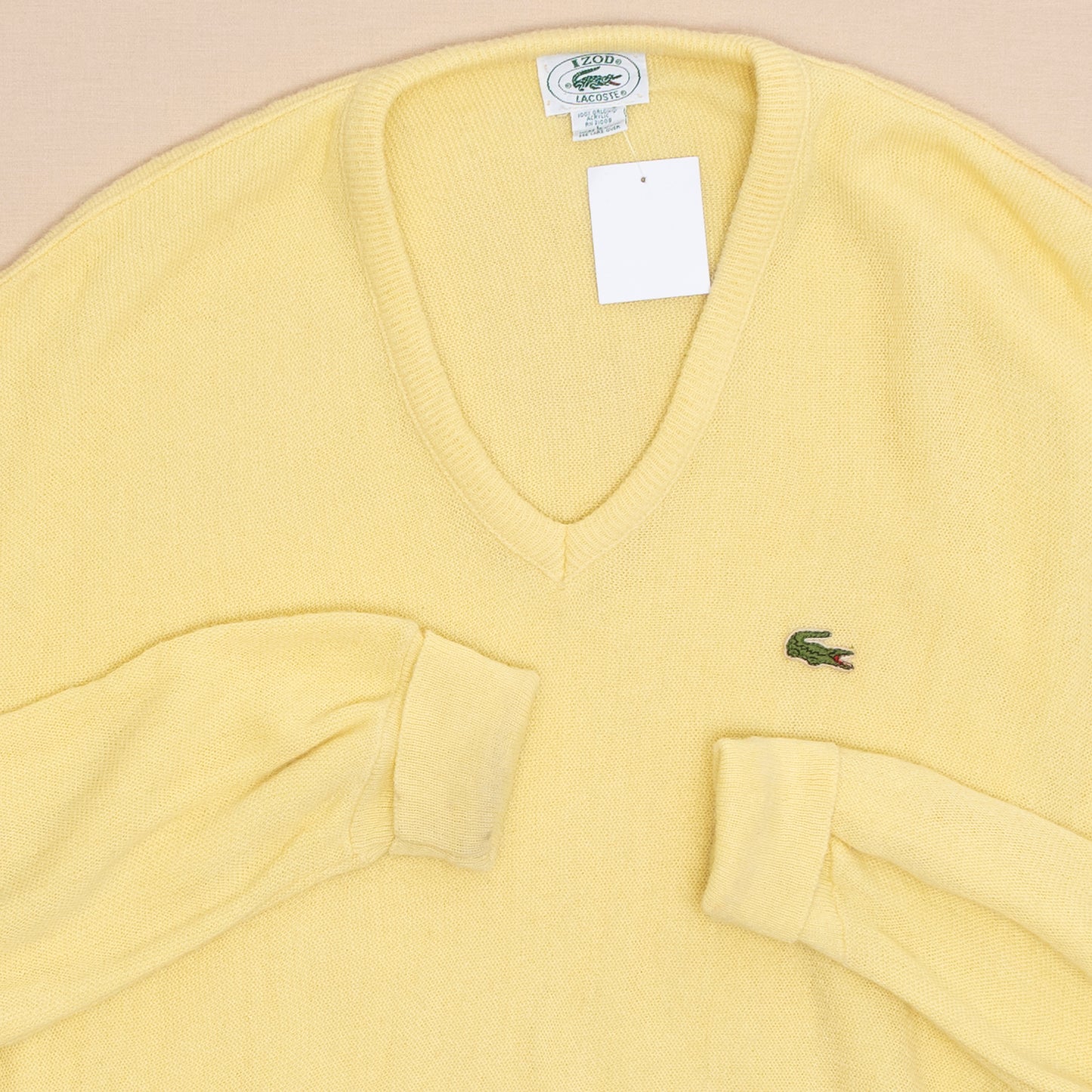 80s Lacoste Strickpullover, L