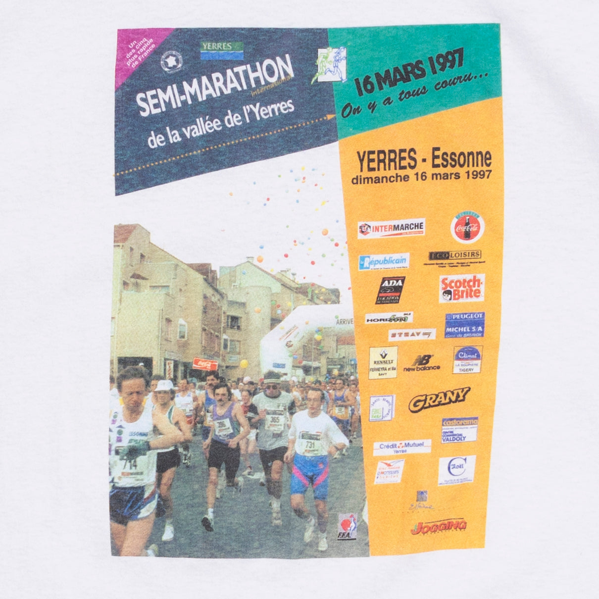 Semi Marathon '97 T Shirt, L-XL